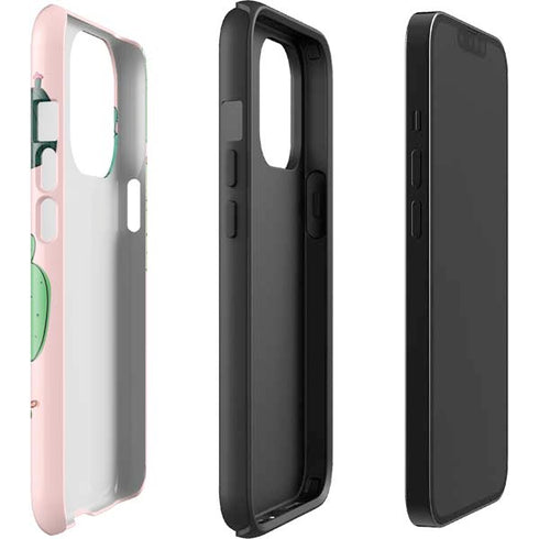 Cactus Print iPhone 15 Pro Impact Case